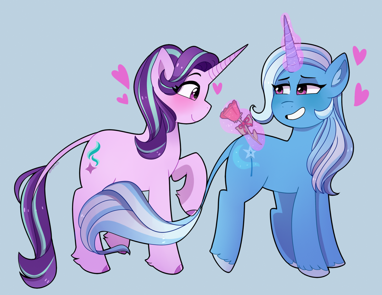 Starlight Glimmer X Trixie shipping. 