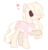 Size: 1920x1981 | Tagged: safe, artist:dianamur, oc, oc only, earth pony, pony, blushing, clothes, deviantart watermark, female, heart, heart eyes, mare, obtrusive watermark, shirt, simple background, solo, tongue out, transparent background, watermark, wingding eyes