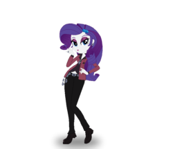 Size: 781x672 | Tagged: safe, artist:rainbow15s, rarity, equestria girls, g4, ace attorney, clothes, cosplay, costume, crossover, fabulous, female, klavier gavin, midriff, solo