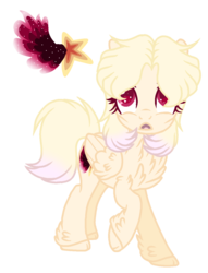 Size: 1019x1331 | Tagged: safe, artist:antiwalkercassie, oc, oc only, oc:cassidy star, pegasus, pony, chest fluff, female, mare, offspring, parent:rainbow dash, parent:soarin', parents:soarindash, simple background, solo, transparent background