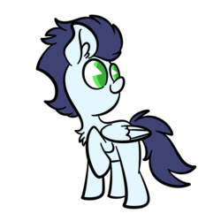 Size: 1024x1024 | Tagged: safe, artist:amethystcutey, soarin', pony, g4, male, simple background, solo, transparent background