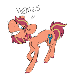 Size: 804x855 | Tagged: safe, artist:lilsunshinesam, oc, oc only, oc:patec, pony, solo