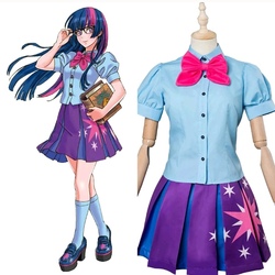 Size: 720x720 | Tagged: safe, photographer:mr.sparkle, twilight sparkle, human, equestria girls, g4, clothes, cosplay, costume, cute, cutie mark, ebay, female, glasses, human coloration, japanese, moe, pleated skirt, shirt, shoes, skirt, socks, solo