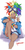 Size: 471x943 | Tagged: safe, artist:jp_np133, artist:kogarasumaru24, kotobukiya, rainbow dash, human, g4, alternate hairstyle, barefoot, cellphone, clothes, dark skin, feet, female, goggles, humanized, kotobukiya rainbow dash, off shoulder, phone, shorts, signature, simple background, sitting, smartphone, solo, tank top, tanned, white background, wristband