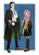 Size: 2480x3402 | Tagged: dead source, safe, artist:sadistjolt, discord, fluttershy, human, g4, crossover, duo, duo male and female, female, harry potter (series), high res, hufflepuff, humanized, male, ship:discoshy, shipping, slytherin, straight, wand