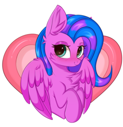 Size: 2598x2680 | Tagged: safe, artist:pesty_skillengton, oc, oc only, pony, cute, female, heart, heart eyes, high res, holiday, solo, valentine, valentine's day, wingding eyes, ych result