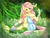 Size: 2600x2000 | Tagged: safe, artist:lucaaegus, fluttershy, butterfly, pegasus, anthro, unguligrade anthro, g4, clothes, dress, female, high res, mare, smiling, solo