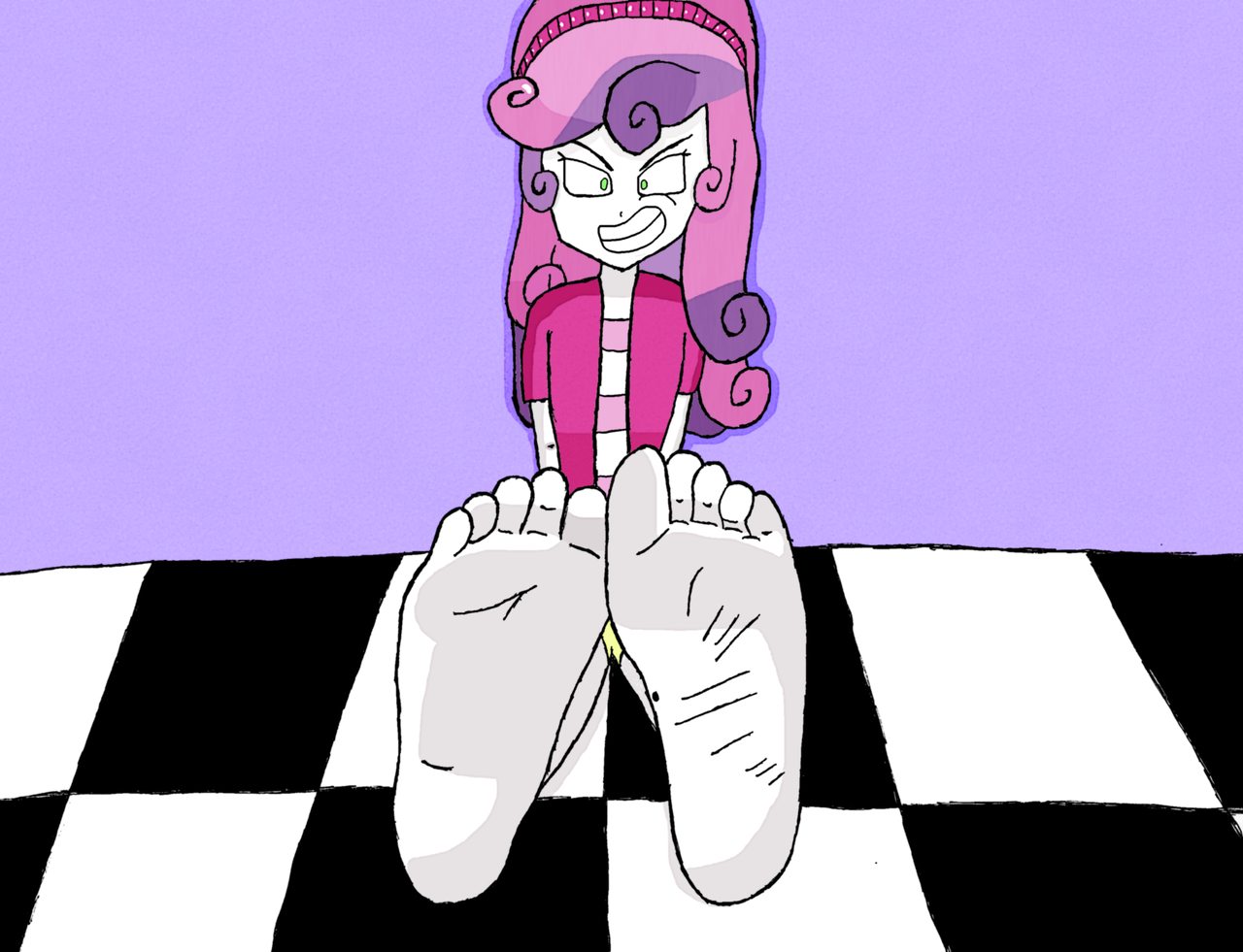 1960661 Suggestive Artistaleisis Soft Artistvanillasoft Sweetie Belle Anthro G4 Feet 3818