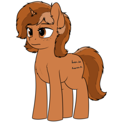 Size: 3789x3789 | Tagged: safe, artist:zippysqrl, oc, oc only, oc:sign, pony, unicorn, :|, bored, chest fluff, female, freckles, high res, mare, simple background, solo, standing, transparent background