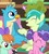 Size: 321x360 | Tagged: safe, screencap, berry bliss, fluttershy, gallus, peppermint goldylinks, sandbar, bird, earth pony, griffon, pony, skunk, g4, interseason shorts, teacher of the month (episode), animal, blissabetes, cropped, cute, female, friendship student, gallabetes, male, peppermint adoralinks, sandabetes, smiling, wings