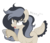 Size: 1058x910 | Tagged: safe, artist:mintoria, oc, oc only, oc:gracie, deer pony, original species, female, simple background, solo, transparent background