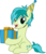 Size: 3000x3452 | Tagged: safe, artist:cloudy glow, sandbar, earth pony, pony, g4, cute, cutie mark, hat, high res, male, party hat, present, sandabetes, simple background, smiling, solo, transparent background