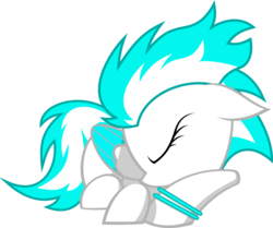 Size: 1104x924 | Tagged: safe, artist:chipmagnum, oc, oc only, oc:sky paw, pegasus, pony, g4, female, mare, simple background, solo, transparent background, vector