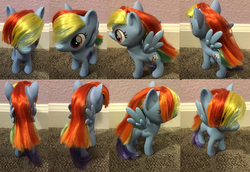 Size: 1276x880 | Tagged: safe, rainbow dash, pony, g4, female, irl, photo, toy