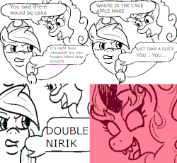Size: 800x737 | Tagged: safe, artist:jargon scott, applejack, autumn blaze, earth pony, kirin, nirik, pony, g4, sounds of silence, cowboy hat, double nigger, female, gif, hat, implied vulgar, lineart, mare, meme, monochrome, mouthpiece, n word, non-animated gif, out of character, ponified meme, racism, racist barn, simple background, white background