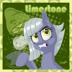 Size: 800x798 | Tagged: safe, artist:unisoleil, limestone pie, earth pony, pony, g4, cutie mark, female, solo