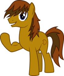 Size: 869x1030 | Tagged: safe, artist:chipmagnum, oc, oc only, earth pony, pony, g4, male, muscles, simple background, solo, stallion, transparent background