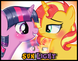 Size: 1490x1166 | Tagged: safe, artist:doraeartdreams-aspy, sunset shimmer, twilight sparkle, pony, unicorn, g4, female, lesbian, ship:sunsetsparkle, shipping