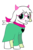 Size: 1700x2600 | Tagged: safe, artist:maxter-advance, goat, pony, spoiler:deltarune, clothes, cute, deltarune, fluffy boi, glasses, ponified, ralsei, scarf, spoilers for another series