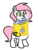 Size: 1464x1912 | Tagged: safe, artist:sugar morning, oc, oc only, oc:sugar morning, object pony, original species, pegasus, pony, bag, chibi, female, food, mare, not salmon, ponified, simple background, smiling, solo, standing, sugar (food), sugar bag, transparent background, wat