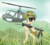 Size: 2800x2500 | Tagged: safe, artist:pizzamovies, oc, oc only, oc:pizzamovies, pony, ammo pouch, camouflage, frown, grass, gun, helicopter, helmet, high res, m1 helmet, m60, mountain, peace symbol, solo, sunglasses, vietnam, vietnam war, weapon