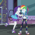 Size: 800x800 | Tagged: safe, screencap, rainbow dash, rarity, equestria girls, equestria girls series, g4, street chic, spoiler:eqg series (season 2), animated, clothes, cold, converse, cropped, duo, female, freezing, geode of shielding, geode of super speed, gif, instant cosplay surprise, leaves, magical geodes, shivering, shoes, sleeveless, sneakers, tank top