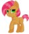 Size: 2571x3000 | Tagged: safe, artist:rainbowtashie, babs seed, earth pony, pony, g4, :i, female, filly, freckles, high res, looking at you, raised hoof, simple background, solo, transparent background