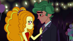 Size: 1280x718 | Tagged: safe, alternate version, artist:3d4d, edit, edited screencap, screencap, adagio dazzle, timber spruce, equestria girls, g4, my little pony equestria girls: legend of everfree, female, male, shipping, straight, timberdazzle