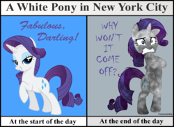 Size: 873x639 | Tagged: safe, artist:framwinkle, rarity, pony, g4, comic, covering, darling, fabulous