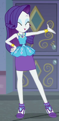 Size: 394x808 | Tagged: safe, screencap, rarity, equestria girls, g4, my little pony equestria girls: better together, street chic, clothes, cropped, cute, eyeshadow, female, geode of shielding, high heels, legs, magical geodes, makeup, pencil skirt, raribetes, rarity peplum dress, shoes, skirt, solo