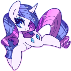 Size: 882x884 | Tagged: safe, artist:vivian reed, rarity, pony, unicorn, g4, cute, eyebrows, eyebrows visible through hair, female, heart, heart eyes, mare, prone, raribetes, simple background, solo, transparent background, wingding eyes