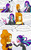 Size: 2000x3200 | Tagged: safe, artist:jake heritagu, adagio dazzle, aria blaze, comic:aria's archives, equestria girls, g4, alcohol, alcoholism, beer, clothes, comic, dialogue, female, hangover, high res, hoodie, refrigerator, speech bubble