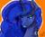 Size: 3200x2600 | Tagged: safe, artist:thelunarmoon, princess luna, alicorn, pony, g4, female, high res, lipstick, mare, solo