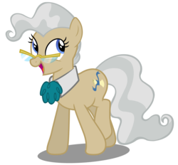 Size: 4200x3900 | Tagged: safe, artist:mundschenk85, mayor mare, earth pony, pony, g4, collar, female, glasses, mare, necktie, simple background, solo, transparent background, vector, walking