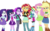 Size: 2048x1271 | Tagged: safe, artist:php77, edit, edited screencap, editor:php77, screencap, applejack, fluttershy, rainbow dash, rarity, sci-twi, starlight glimmer, sunset shimmer, twilight sparkle, equestria girls, equestria girls specials, g4, my little pony equestria girls: mirror magic, background removed, clothes, geode of empathy, geode of fauna, geode of shielding, geode of sugar bombs, geode of super speed, geode of super strength, geode of telekinesis, hat, magical geodes, not a vector, simple background, transparent background
