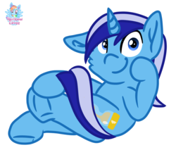 Size: 1462x1248 | Tagged: safe, artist:rainbow eevee, part of a set, minuette, pony, g4, cheek fluff, crossed legs, cute, cutie mark, female, frog (hoof), hoof on face, looking at you, mare, one ear down, signature, simple background, sitting, smiling, solo, transparent background, underhoof