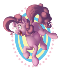 Size: 2100x2450 | Tagged: safe, artist:tentinythimbles, pinkie pie, earth pony, pony, g4, female, high res, mare, open mouth, solo
