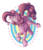 Size: 2100x2450 | Tagged: safe, artist:tentinythimbles, pinkie pie, earth pony, pony, g4, female, high res, mare, open mouth, solo