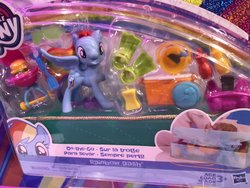 Size: 1024x768 | Tagged: safe, rainbow dash, pony, g4, female, irl, merchandise, photo, toy, toy fair, toy fair 2019