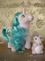 Size: 597x797 | Tagged: safe, princess sparkle, spiny, pony, toy