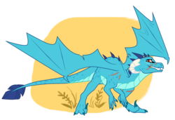 Size: 1023x700 | Tagged: safe, artist:glitchthunder, princess ember, dinosaur, dragon, velociraptor, g4, dinosaurified, dragoness, female, looking at you, scar, simple background, solo, species swap, spread wings, transparent background, wings