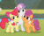 Size: 810x663 | Tagged: safe, screencap, apple bloom, scootaloo, sweetie belle, earth pony, pegasus, pony, unicorn, g4, surf and/or turf, adorabloom, bipedal, cropped, cute, cutealoo, cutie mark, cutie mark crusaders, diasweetes, female, filly, group hug, hug, smiling, the cmc's cutie marks, trio, trio female