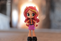Size: 6000x4000 | Tagged: safe, artist:artofmagicpoland, sunset shimmer, equestria girls, g4, my little pony equestria girls: better together, clothes, doll, equestria girls minis, female, irl, photo, skirt, solo, toy