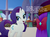 Size: 1080x792 | Tagged: safe, edit, edited screencap, editor:korora, screencap, rarity, pony, g4, my little pony: the movie, bow, bronybait, canterlot, cropped, cute, dialogue, raribetes, tent