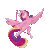 Size: 600x650 | Tagged: safe, artist:dusthiel, artist:szafir87, princess cadance, alicorn, pony, g4, animated, arrow, blinking, bow (weapon), bow and arrow, c:, cupid, cupidance, cute, cutedance, female, flapping, fluffy, flying, gif, heart, heart arrow, hoof hold, leg fluff, mare, missing accessory, one eye closed, princess of love, princess of shipping, simple background, smiling, solo, spread wings, transparent background, weapon, wings, wink