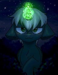 Size: 1000x1300 | Tagged: safe, oc, oc only, oc:quantum flash, alicorn, pony, alicorn oc, magic, night, solo, stars