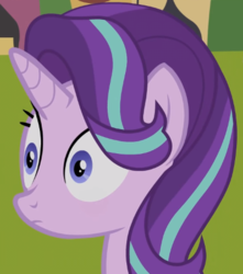 Size: 380x430 | Tagged: safe, artist:agrol, starlight glimmer, pony, unicorn, time for two, g4, faic, female, mare, stare