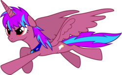 Size: 1576x977 | Tagged: safe, artist:chipmagnum, oc, oc only, alicorn, pony, g4, alicorn oc, female, mare, simple background, solo, transparent background, vector