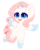 Size: 2000x2500 | Tagged: safe, artist:etoz, oc, oc only, oc:crystal dancer, pony, unicorn, bipedal, blue eyes, blushing, chibi, clothes, crown, cute, female, high res, jewelry, mare, open mouth, regalia, request, requested art, shoes, simple background, solo, transparent background