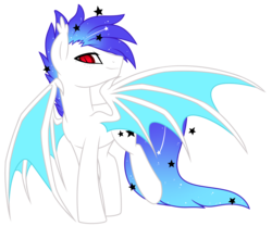 Size: 3000x2500 | Tagged: safe, artist:crystal-tranquility, oc, oc only, oc:black star, bat pony, pony, high res, male, simple background, solo, stallion, transparent background